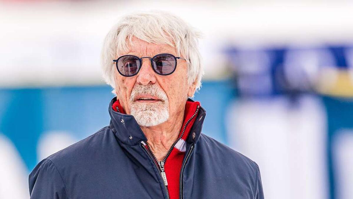 Former Formula One supremo Bernie Ecclestone