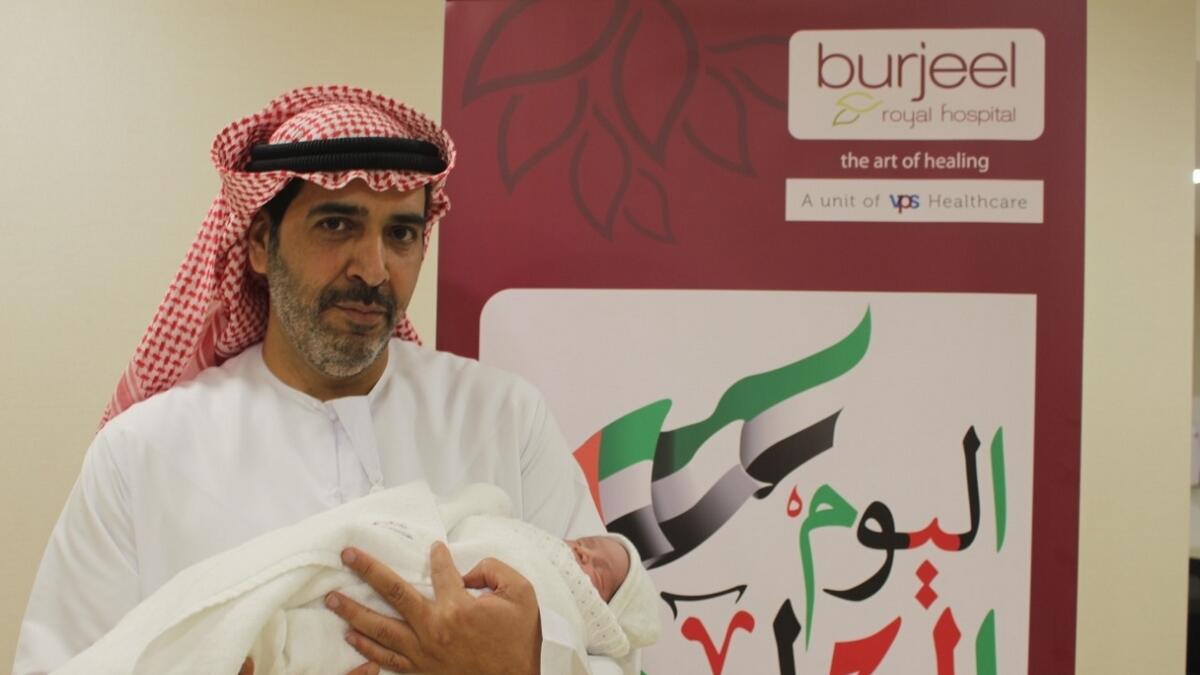 Parents elated over babies born on UAE National Day