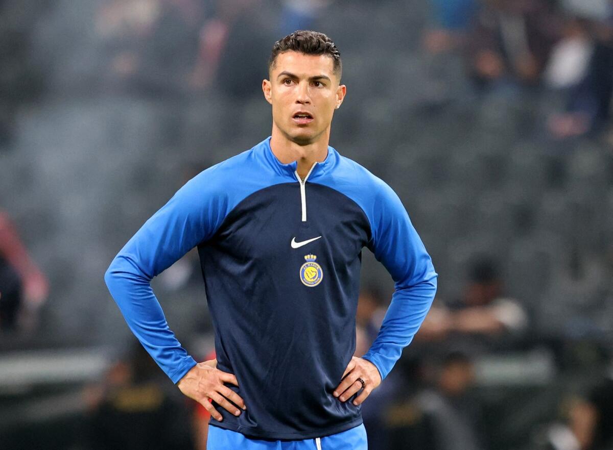 Al Nassr's Cristiano Ronaldo. Photo: Reuters