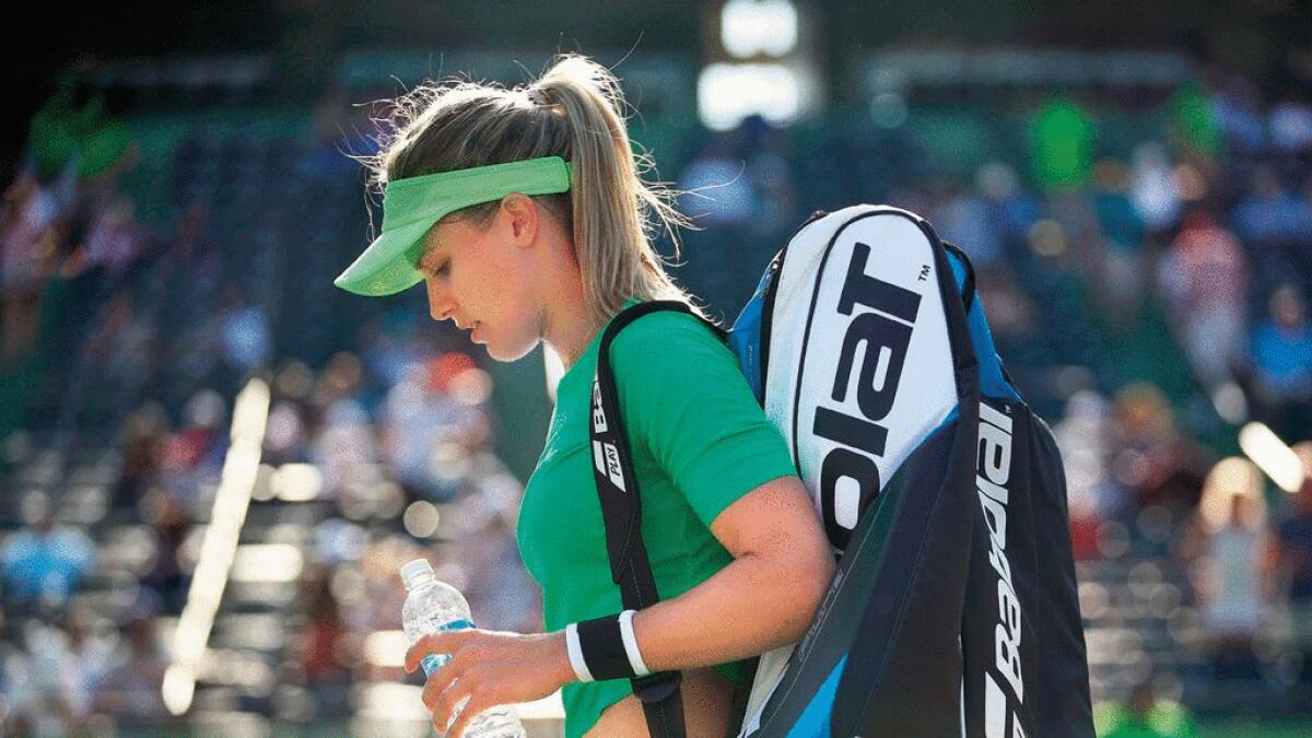 Another embarrassing early exit for Bouchard
