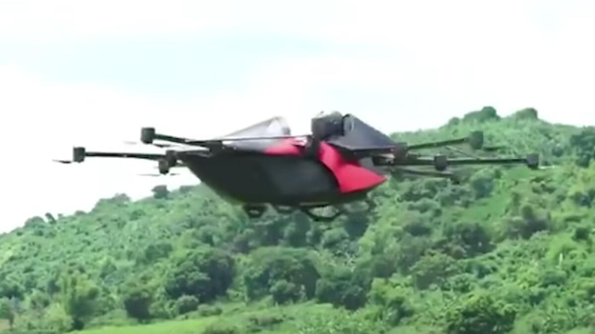 Video: Filipino inventor takes flying car for successful test flight