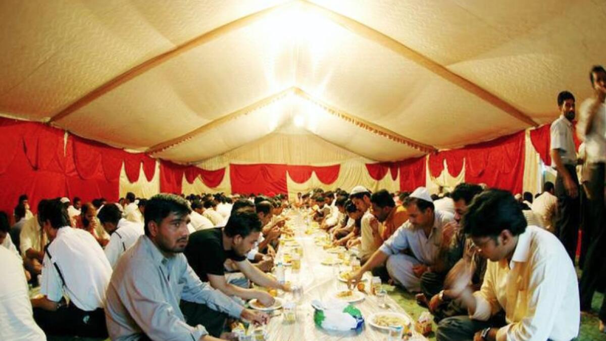 Shisha banned during Iftar inside Ramadan tents in Ajman