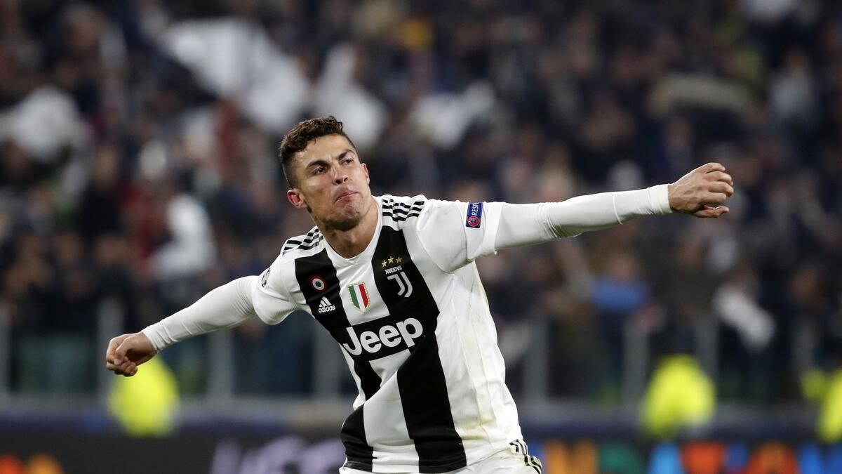 Juventus Cristiano Ronaldo.-AP 