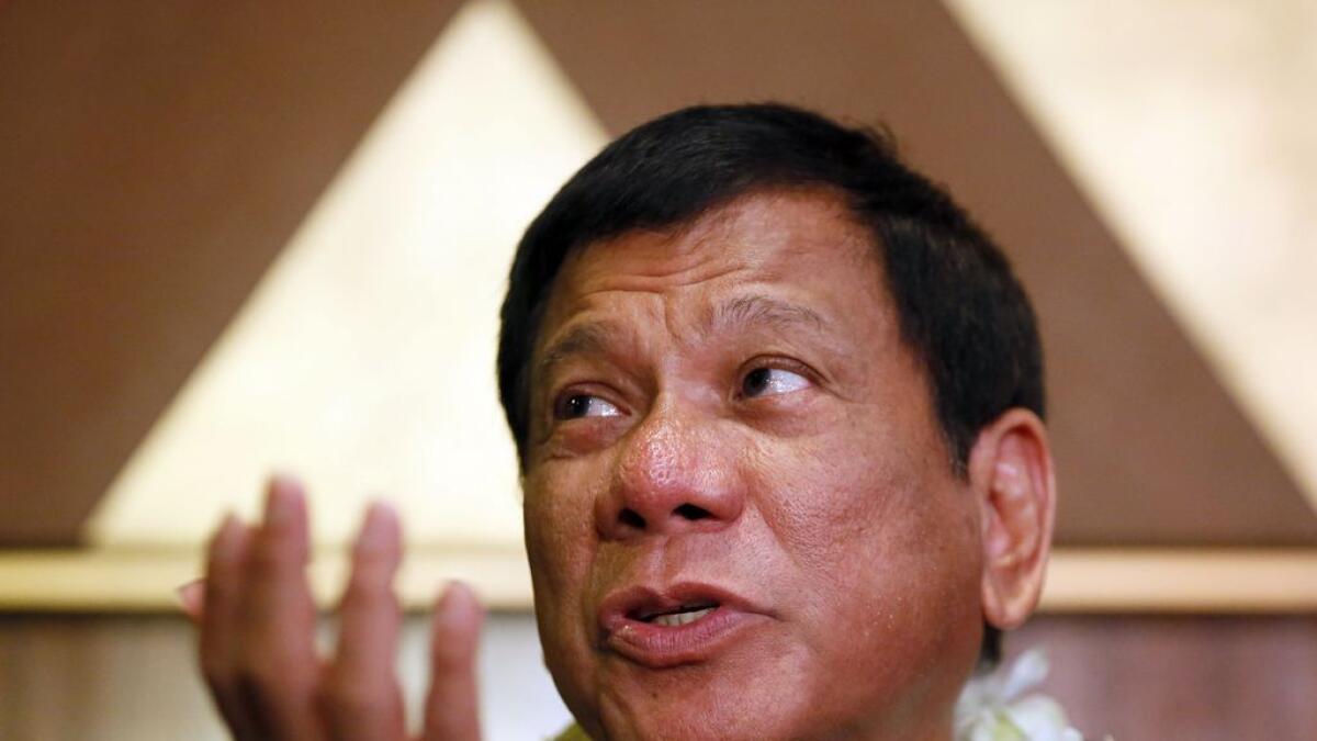 Philippine presidential candidate sorry for rape remarks