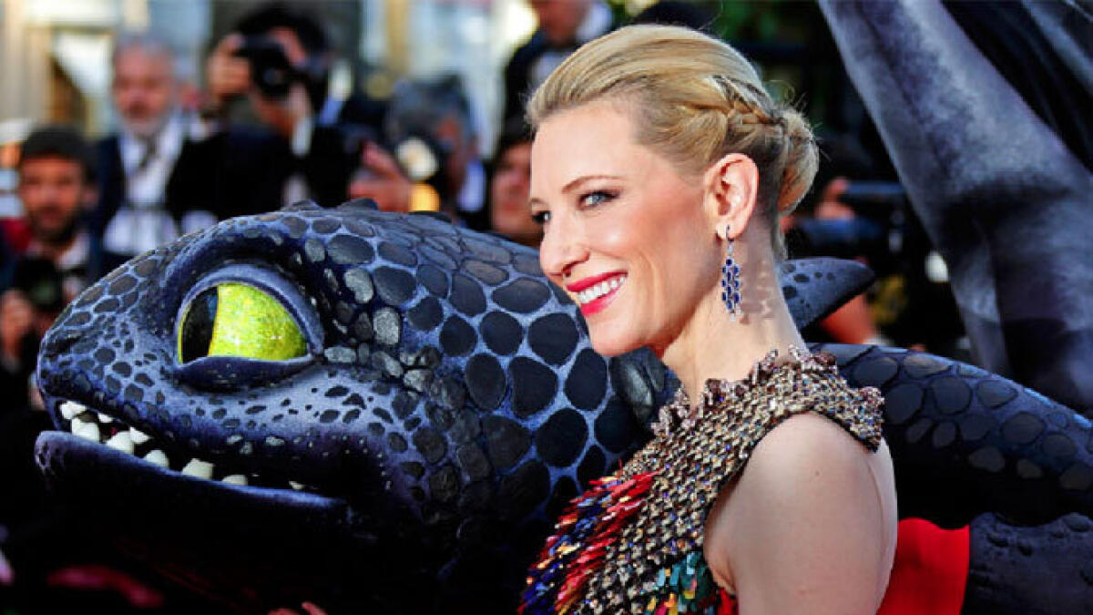 Cate Blanchett breaks fashion mould at Cannes