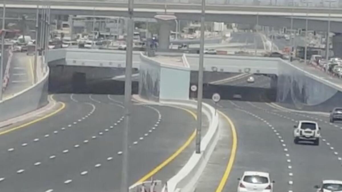 New tunnel at Dubais Sana junction opens today