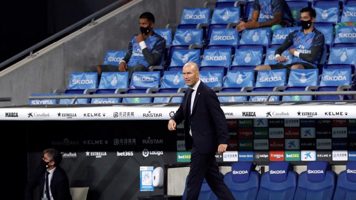 Zinedine Zidane's said his side will not rest until they are declared champions. - Reuters file