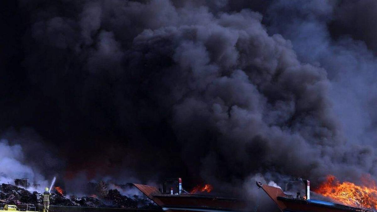 Fire destroys three dhows at Dubai Creek