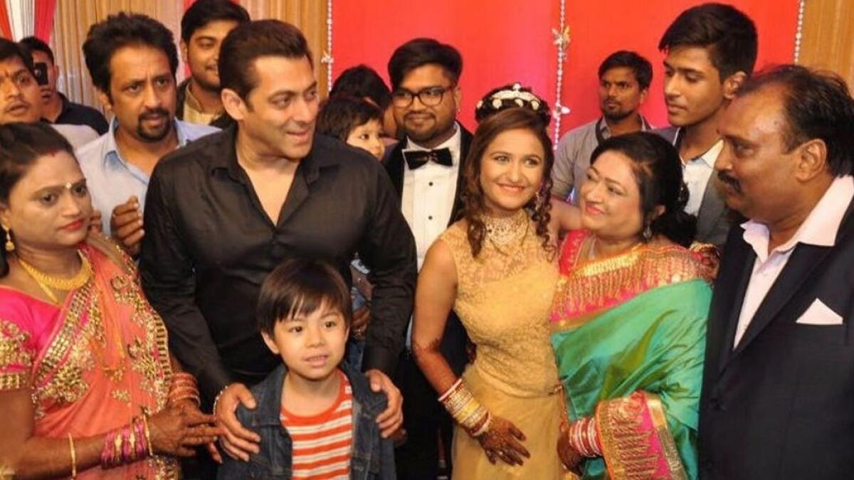Superstar Salman Khan, family attend drivers sons wedding