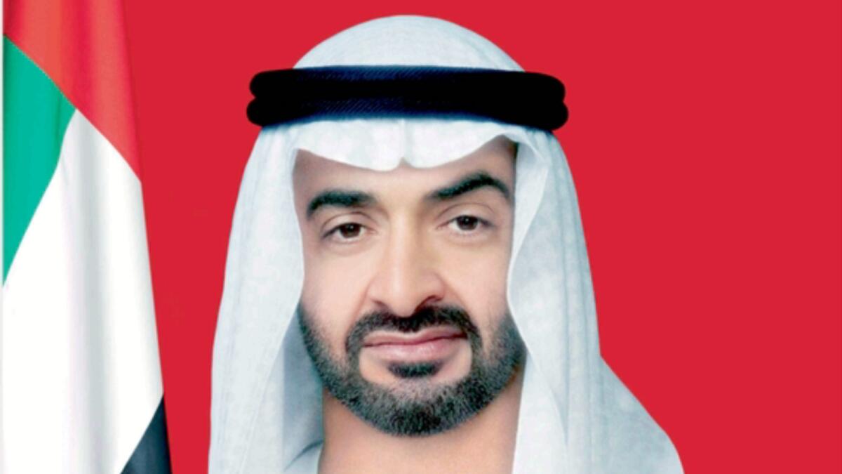 Sheikh Mohamed bin Zayed Al Nahyan. — File photo