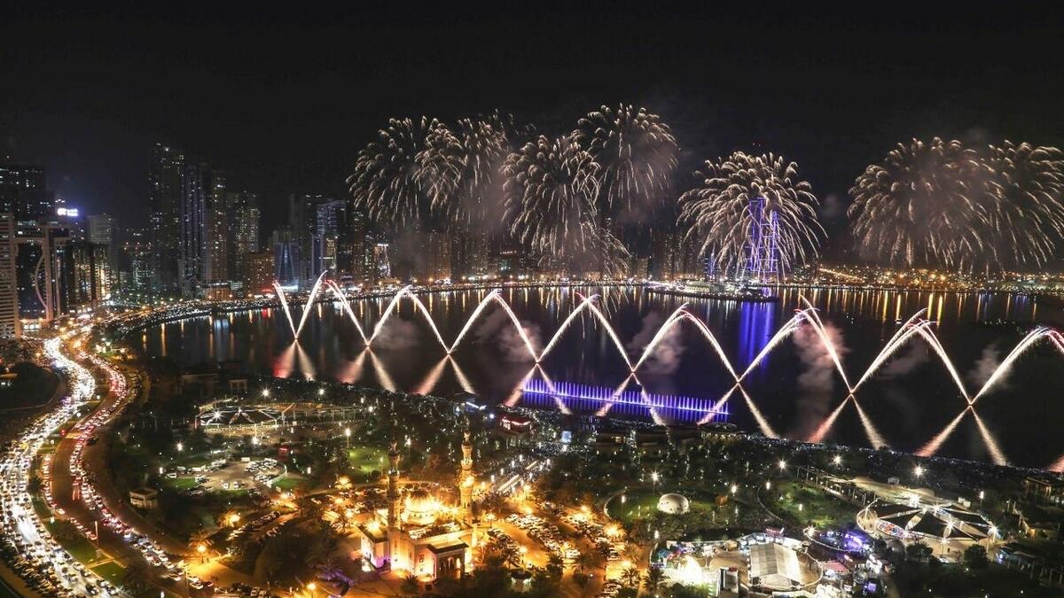 Sharjah to ring in New Year with fireworks at Al Majaz