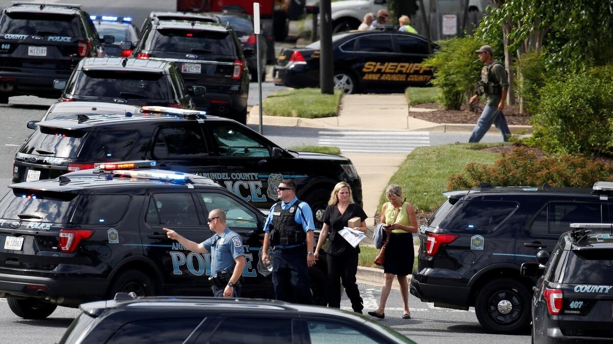 Maryland shooting shakes media
