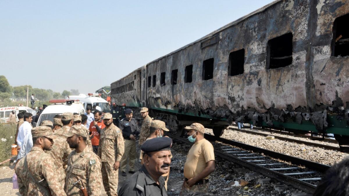 Pakistan train fire, Survivors, Pakistan