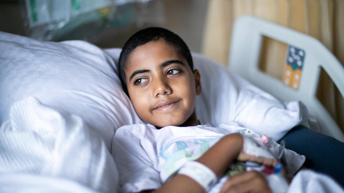 #PowerOfHope, 12-year-old, breaking bones, treatment, Dubai