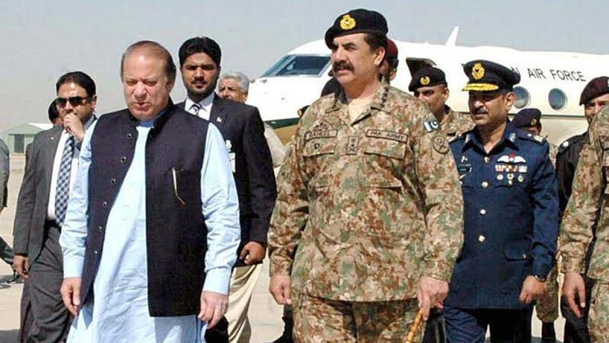 Pak PM, army chief vow not to allow terrorists to regroup