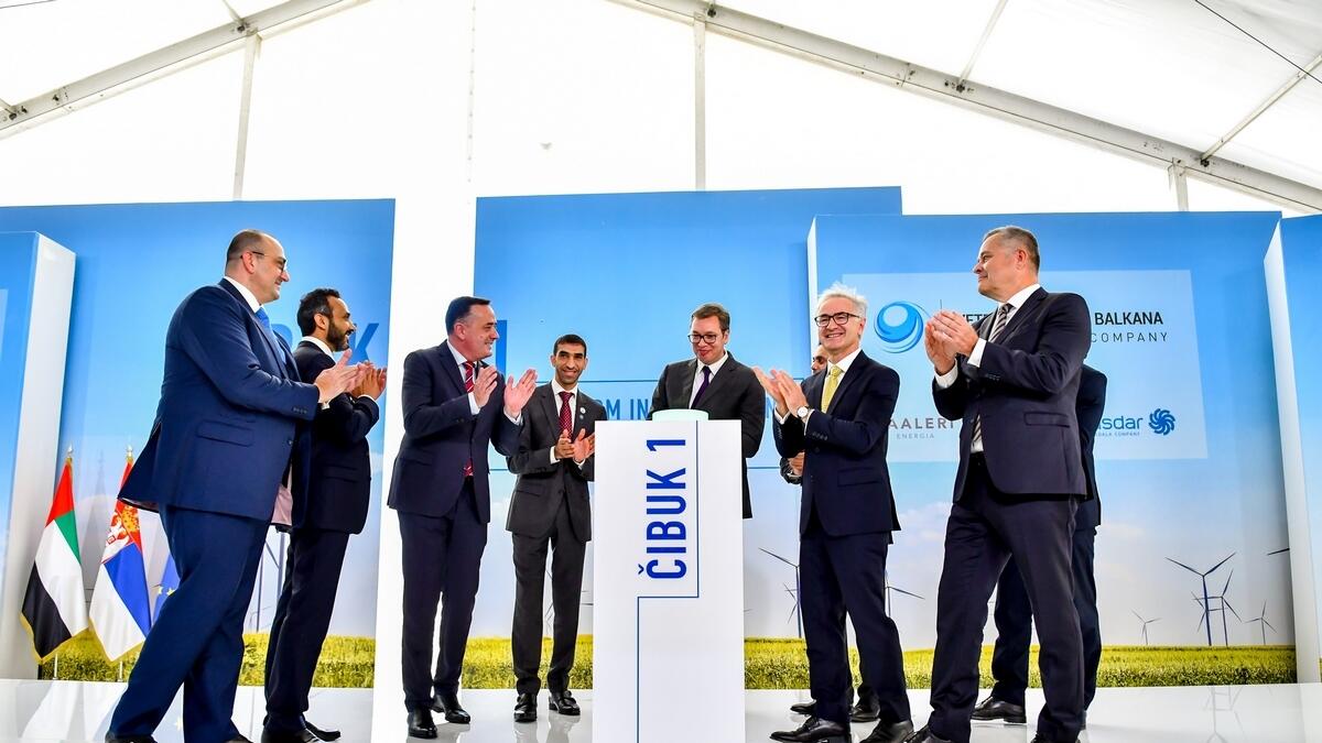Masdar-led group inaugurates Dh1.22B wind farm in Western Balkans