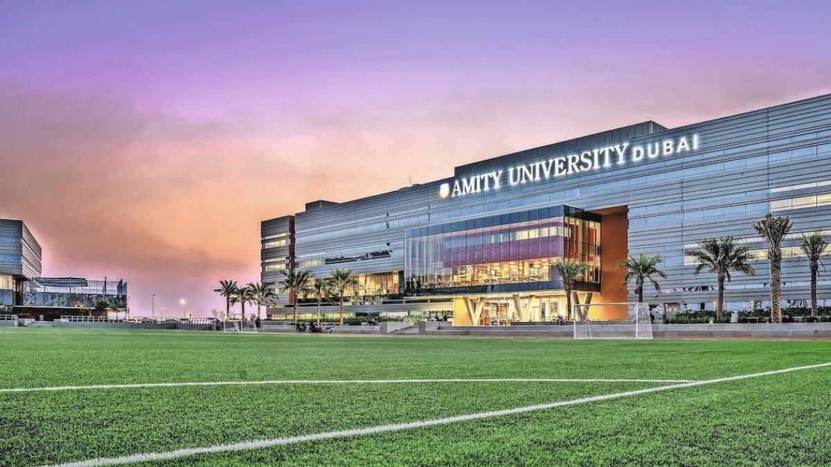 Amity University Dubai is in the process of becoming a solar powered campus.