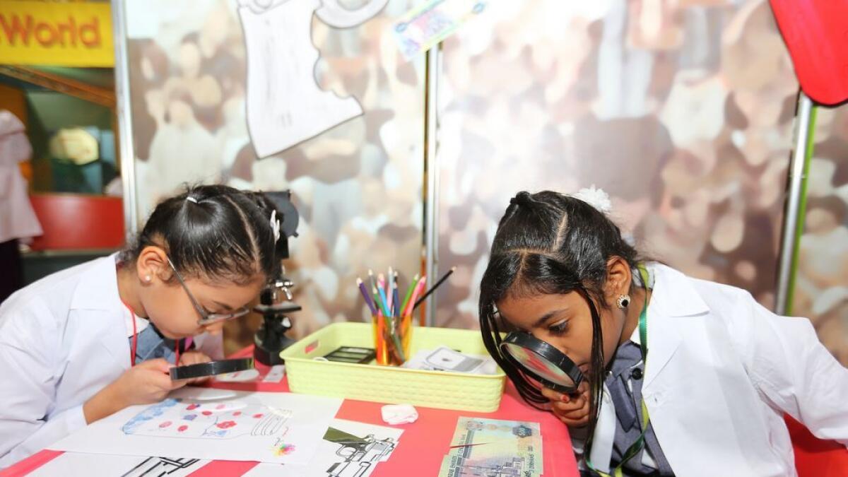 Kids discover the scientific genius within them at Sharjah fest