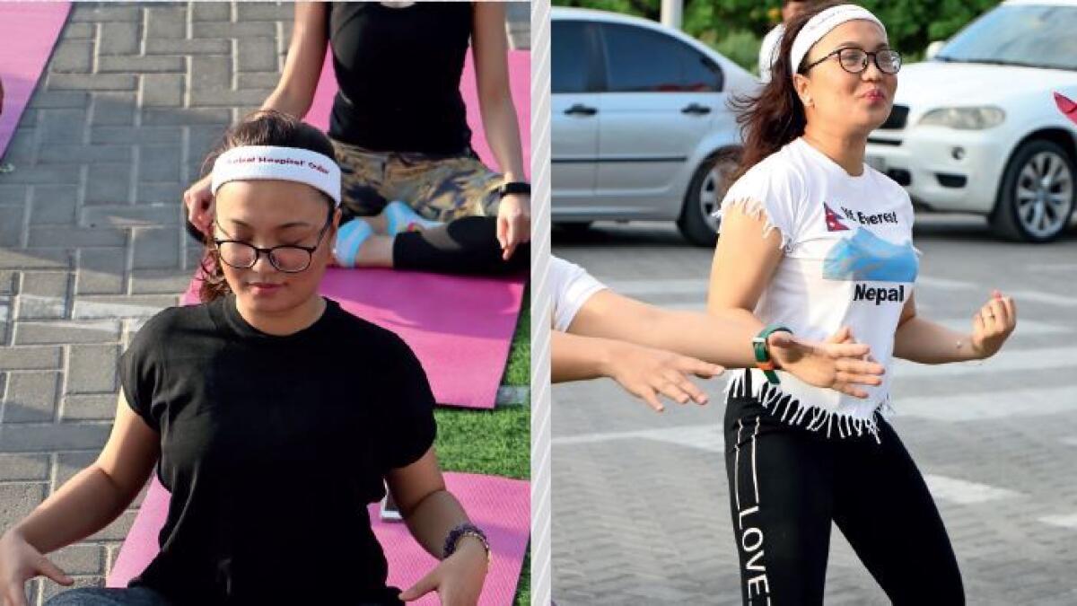 Breeza Butiong believes exercising and staying fit is a continuous effort. — Supplied photos