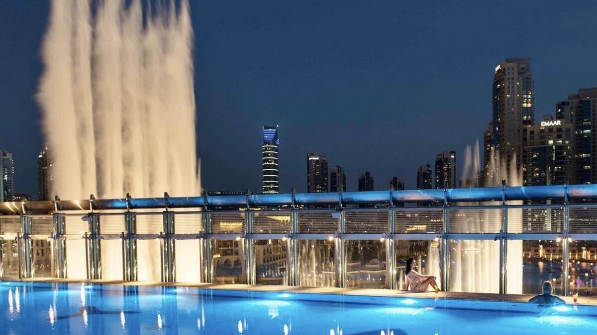 Swim inside Burj Khalifa pool for only Dh75