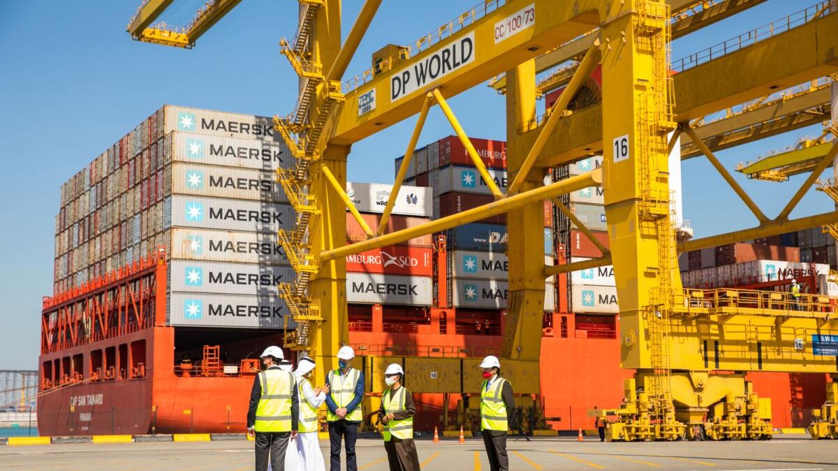 Jebel Ali Port is a leading international gateway port, ideally located to serve the East-West trade corridor connecting to 150 cities globally.  - WAM