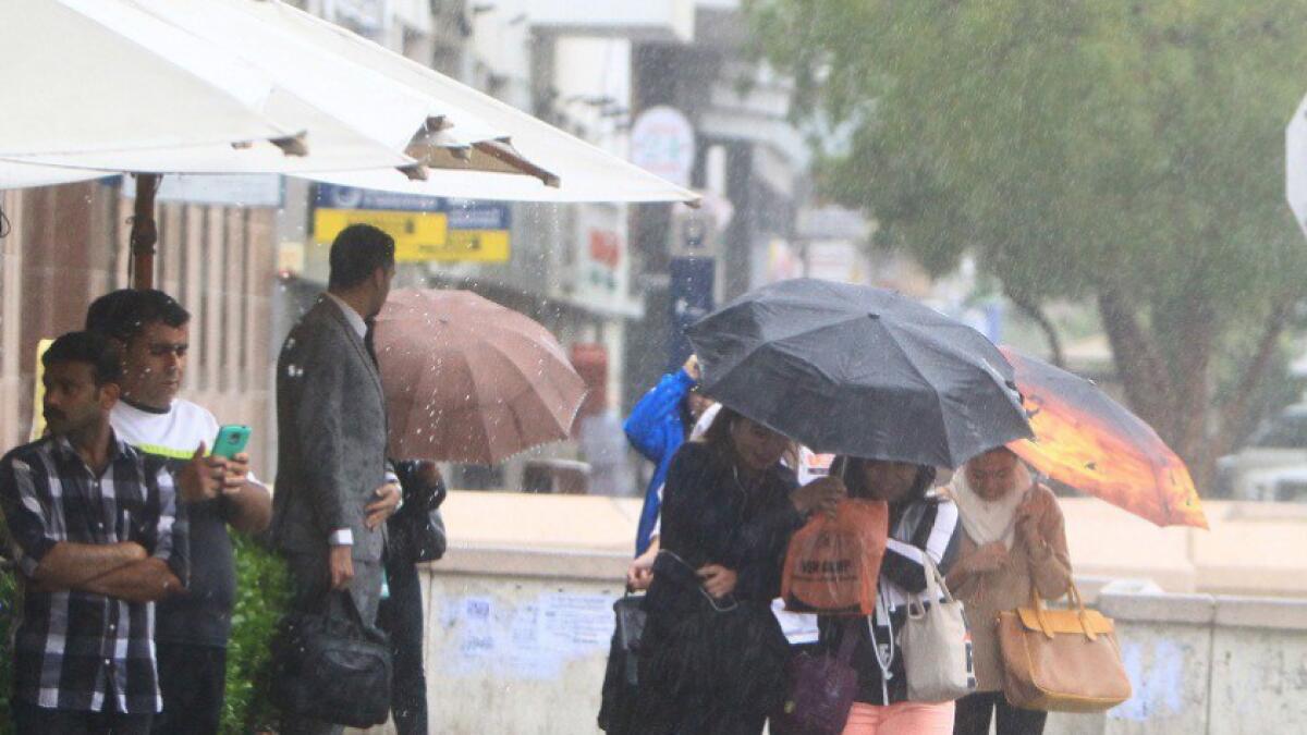 Video: Heavy rain lashes parts of UAE, cloudy conditions to persist