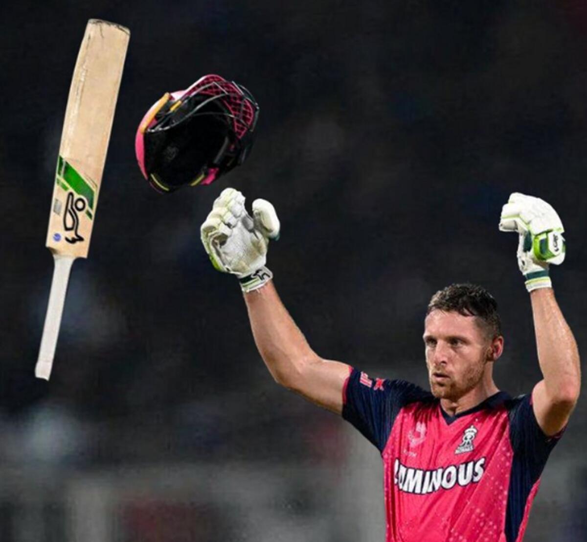 Jos Buttler pulled off the impossible with his match-winning century for RR against KKR. - Instagram