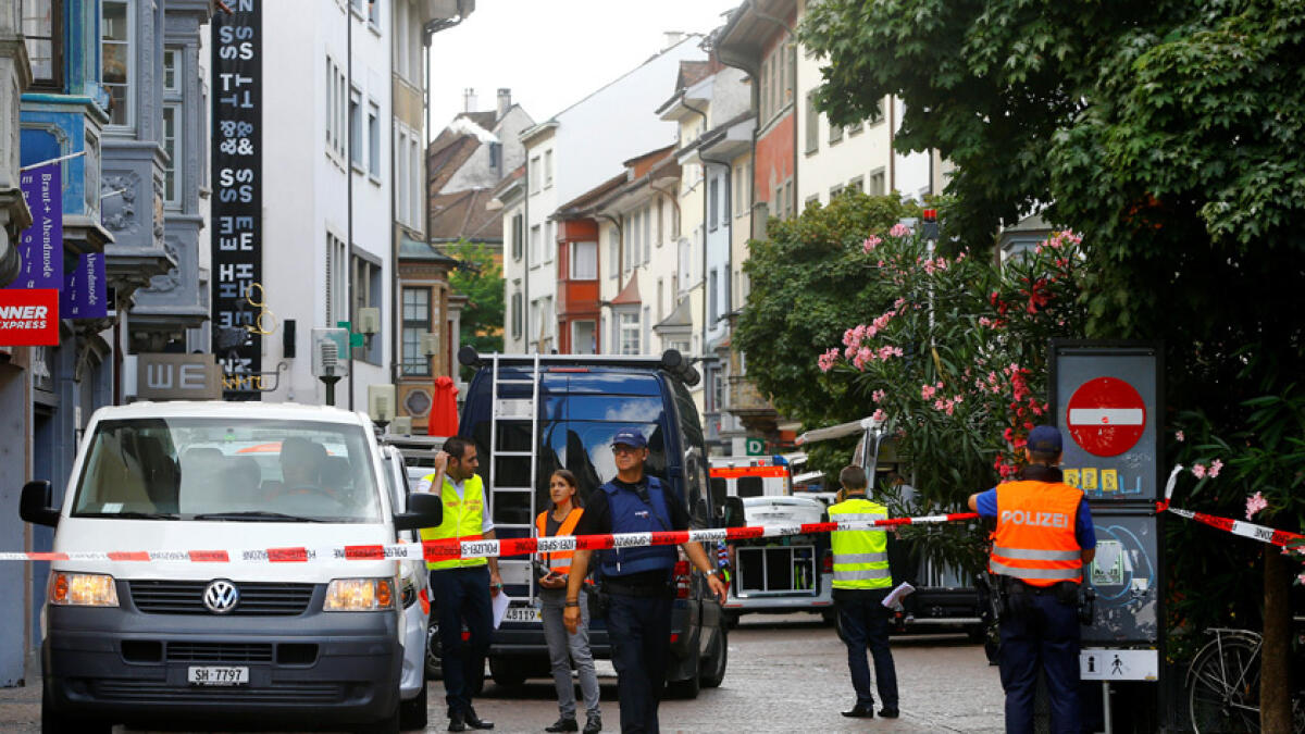 Five injured in Swiss chainsaw attack