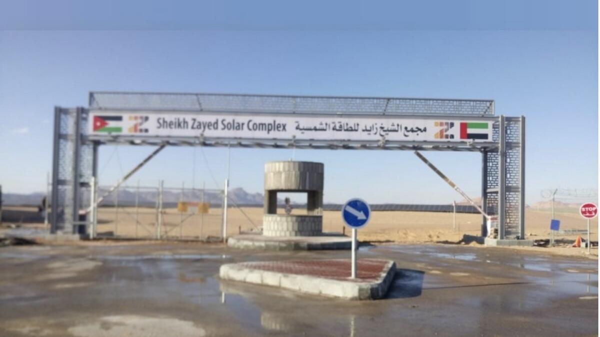 Jordan names Al Quweira Solar Project after Sheikh Zayed
