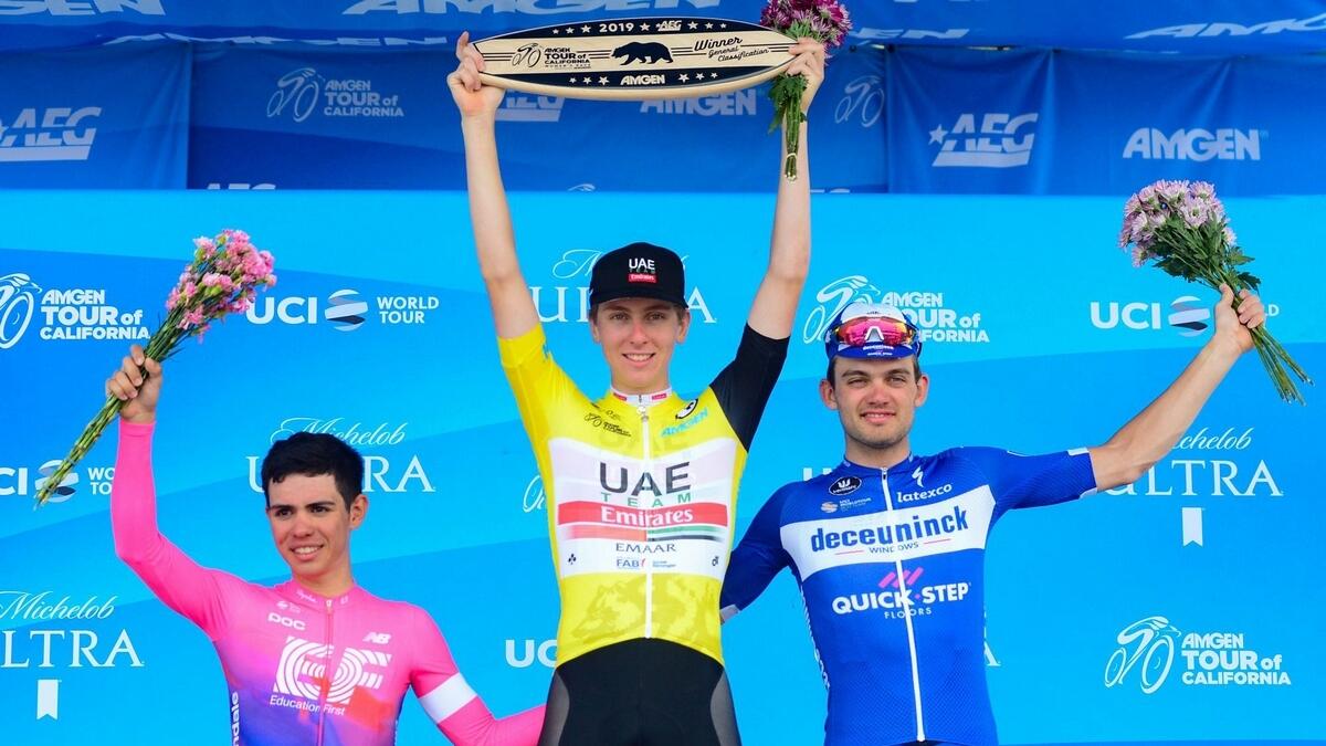 UAE Team Emirates Pogacar wins Tour of California