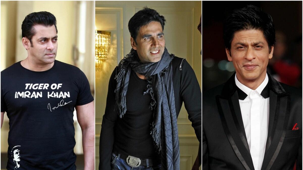 Shah Rukh, Salman, Akshay in Forbes highest paid actors list