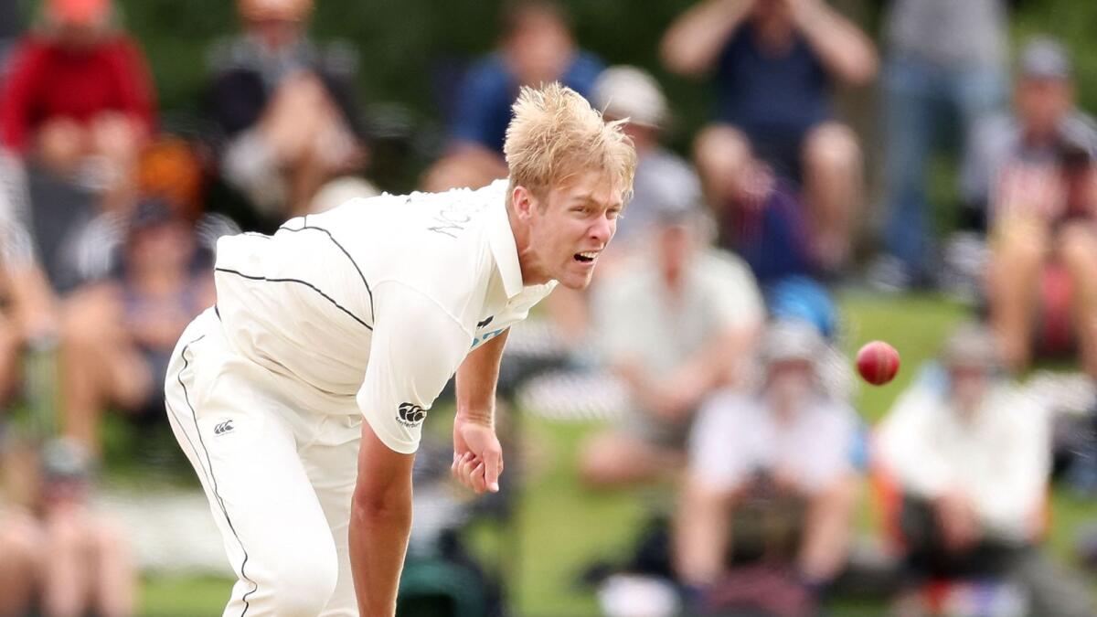 New Zealand paceman Kyle Jamieson has taken 39 wickets at 15.15 since the start of 2018 in Test matches. (AFP)
