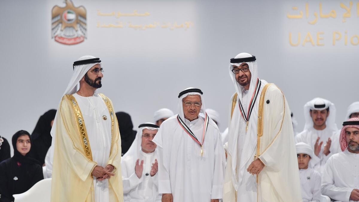 Nation honours 46 UAE pioneers