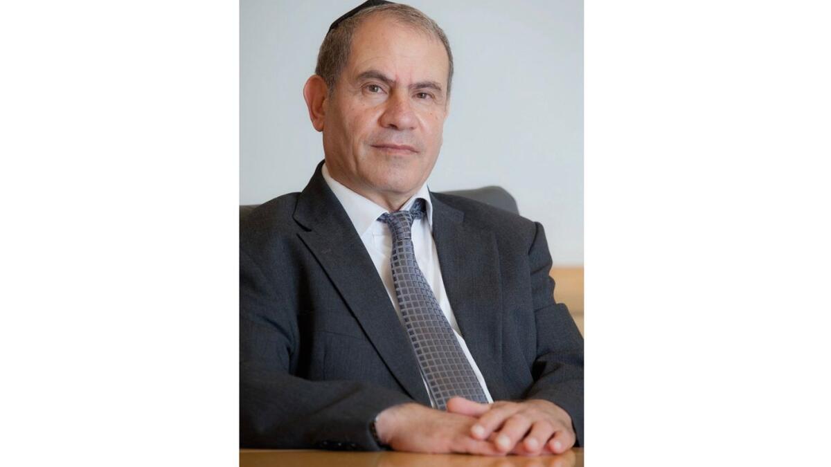 Mordechai Mordechai, Chairman of Mekorot, Israel's national water company