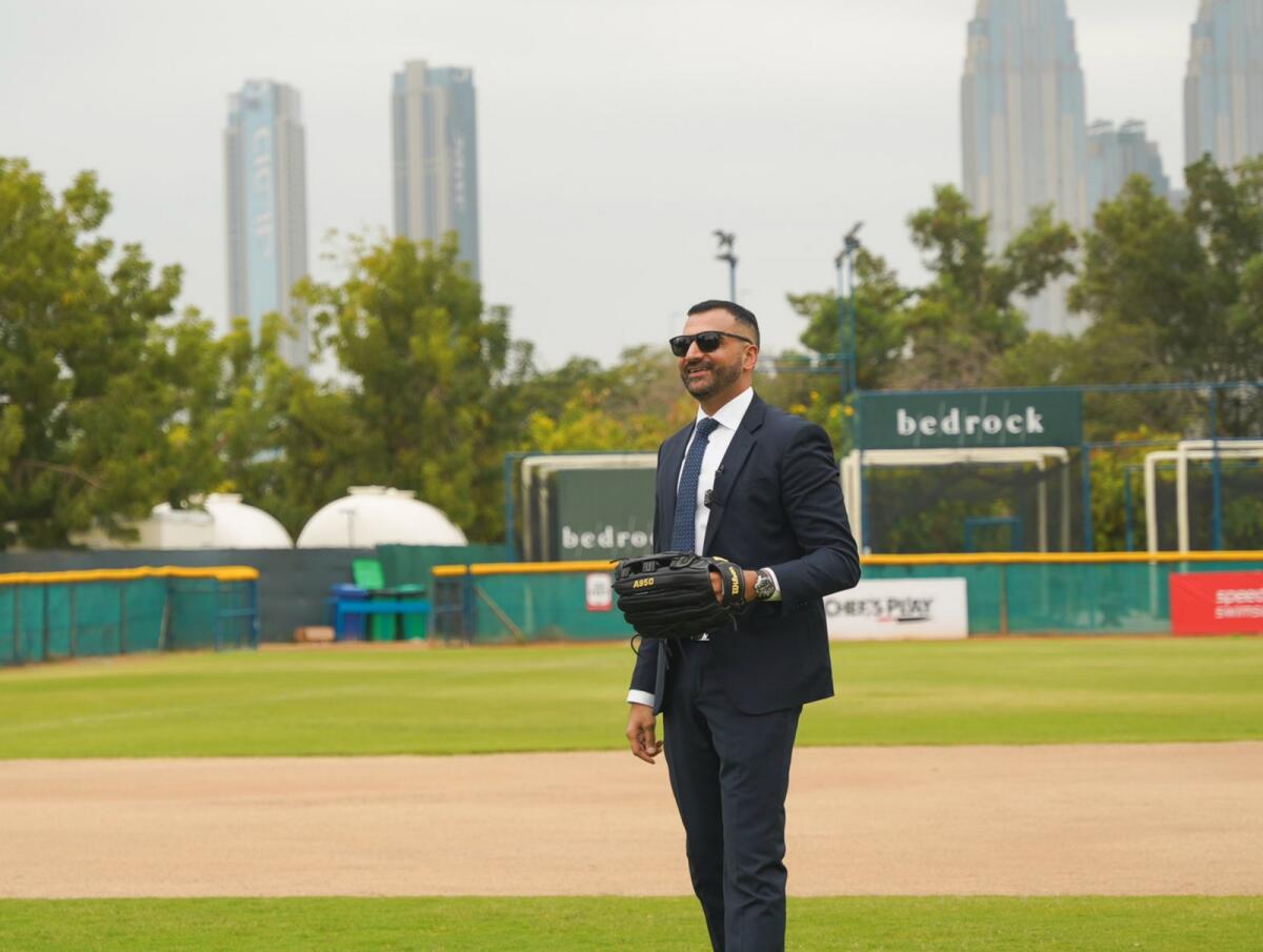 Kash Shaikh, Chairman, CEO, and Co-Founder of Baseball United. — X