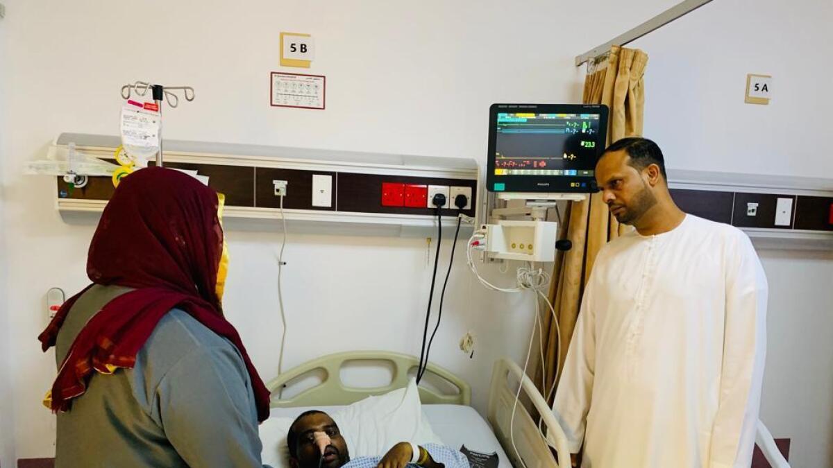 UAE, visitor, coma, 3 months, fly home, Al Qasimia Hospital, hometown, Kerala, Consulate-General of India, Dubai, UAE