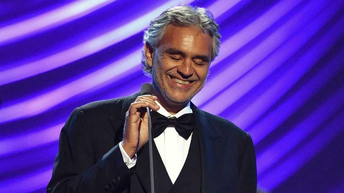 Andrea Bocelli returns to  UAE for the third time
