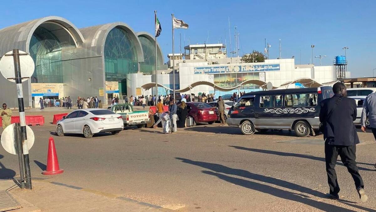 Khartoum airport. – Reuters file