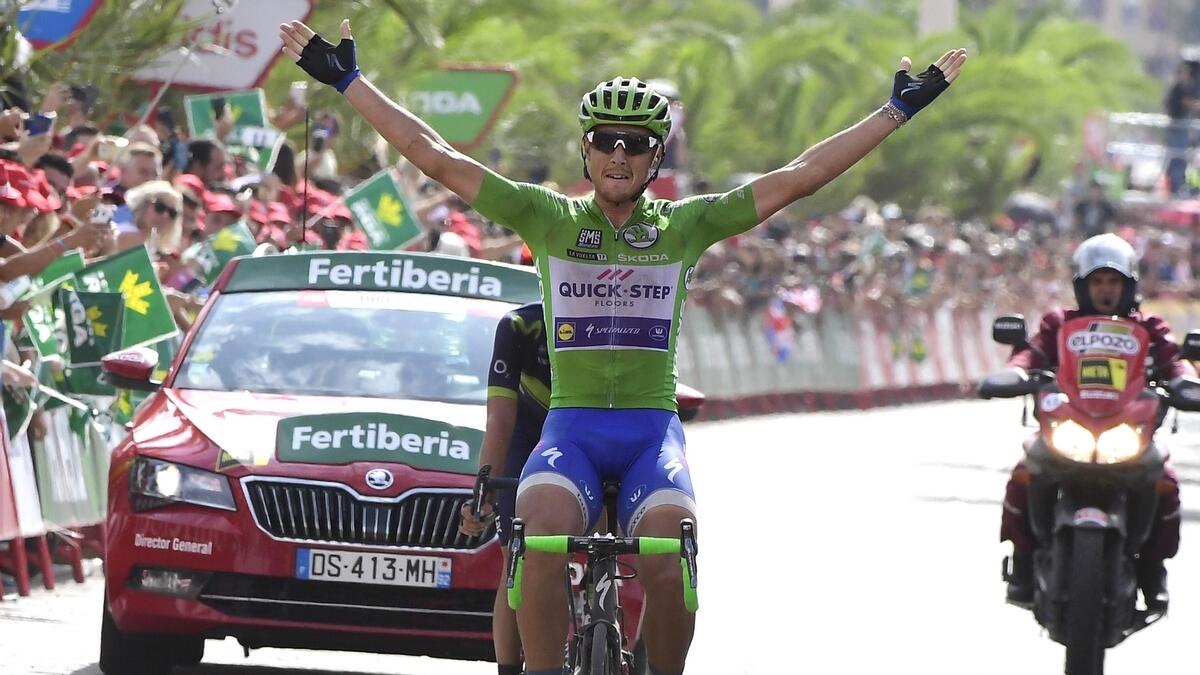 Trentin wins Vuelta 10th stage, Froome retains red jersey