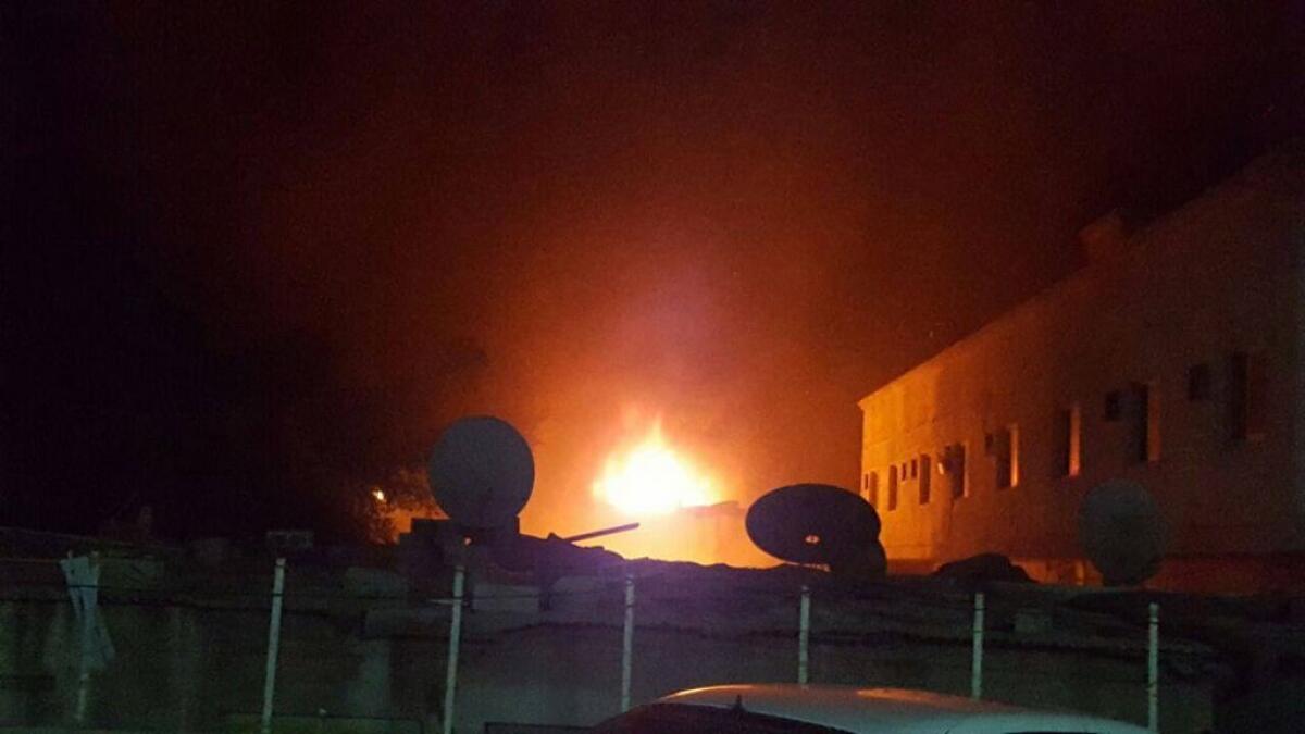 WATCH: Huge fire breaks out in Sharjahs Industrial Area