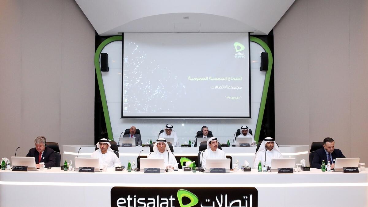 Etisalat approves full-year 2018 dividends at 80 fils per share