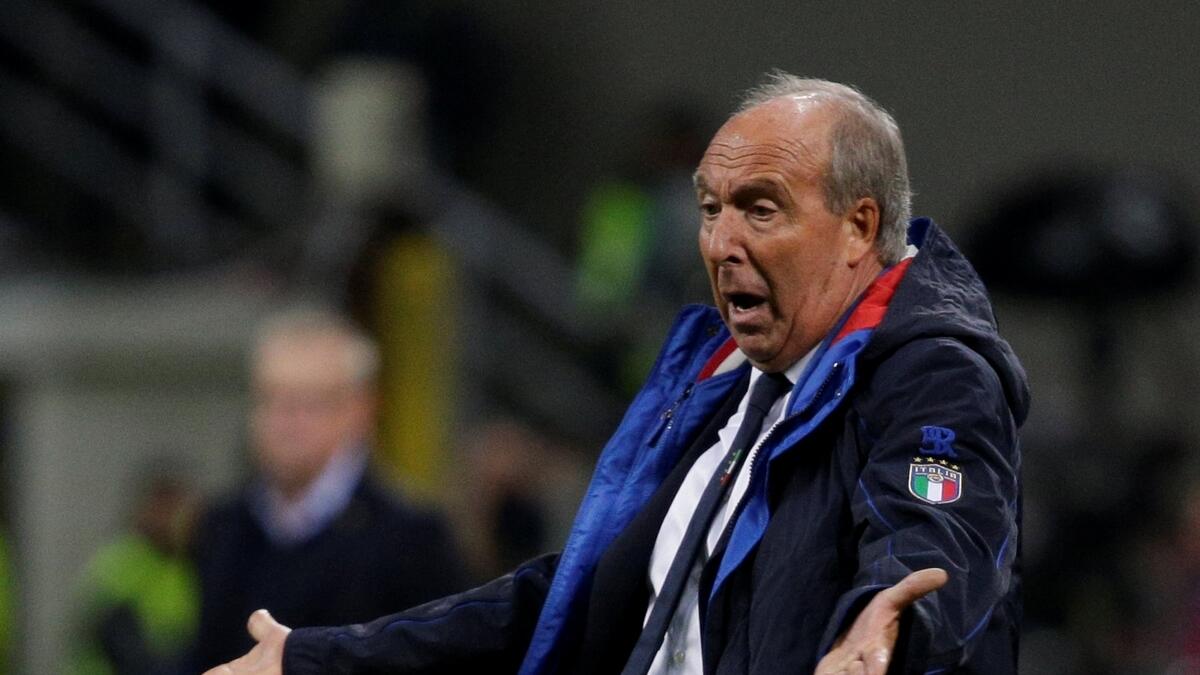 Italian FA sack coach Ventura after World Cup setback