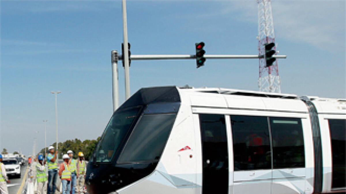 Dubai tram’s 3-month trial run starts in July