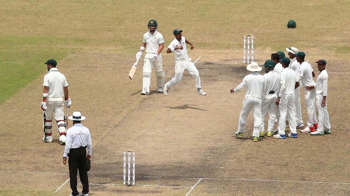 Bangladesh create history, win first Test ever against Australia