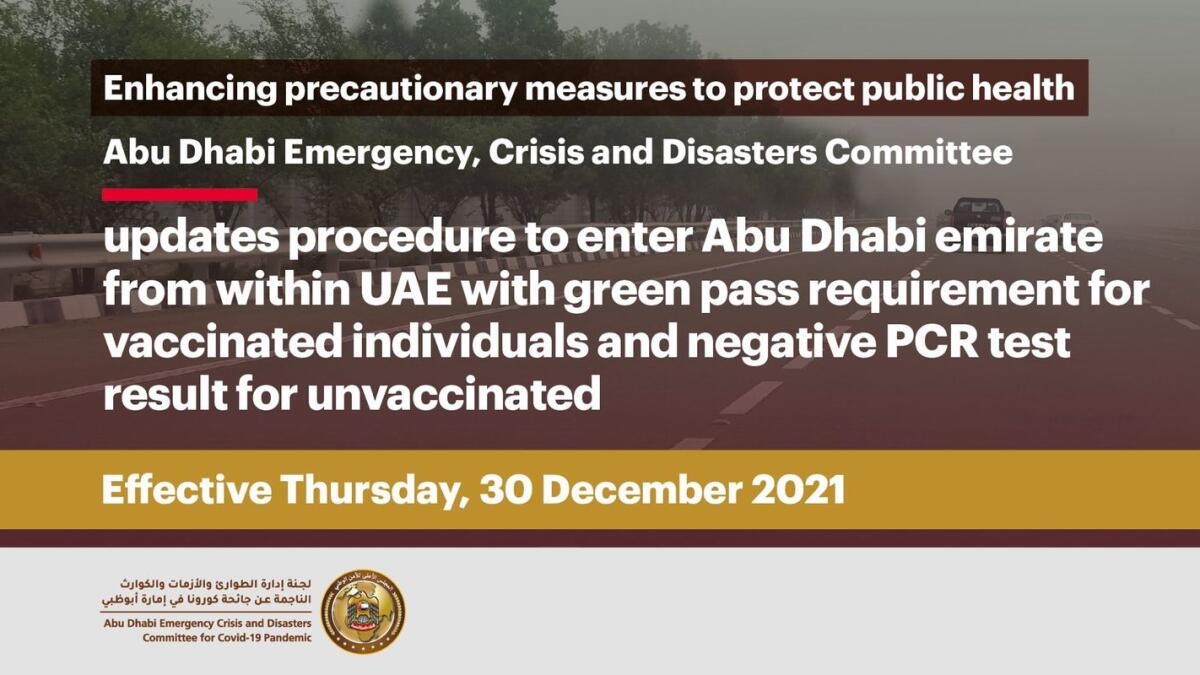 Source: Government of Abu Dhabi Media Office