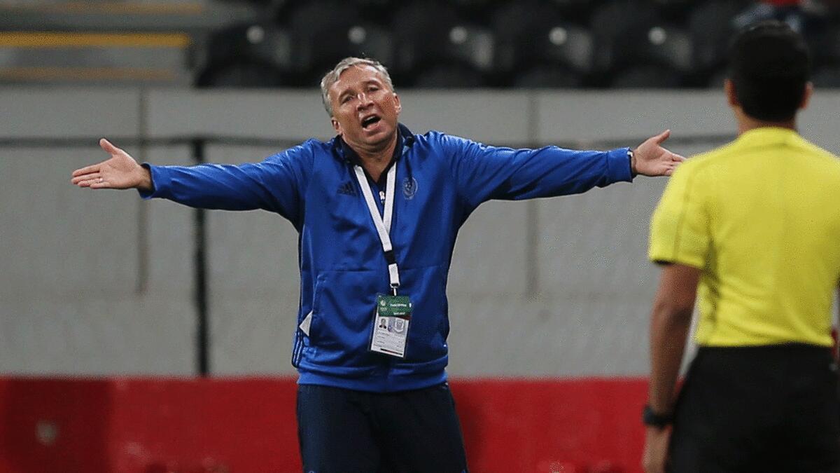 Football: Petrescu wants to sign off with a win