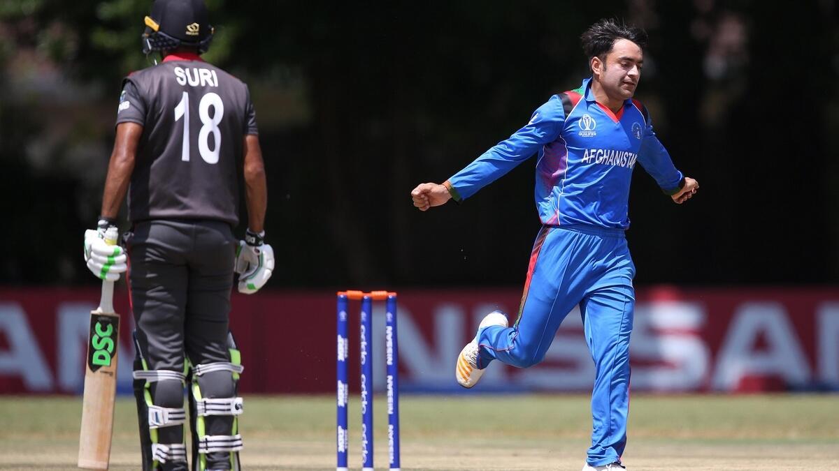 Rashid bags five to bowl UAE out for 177 