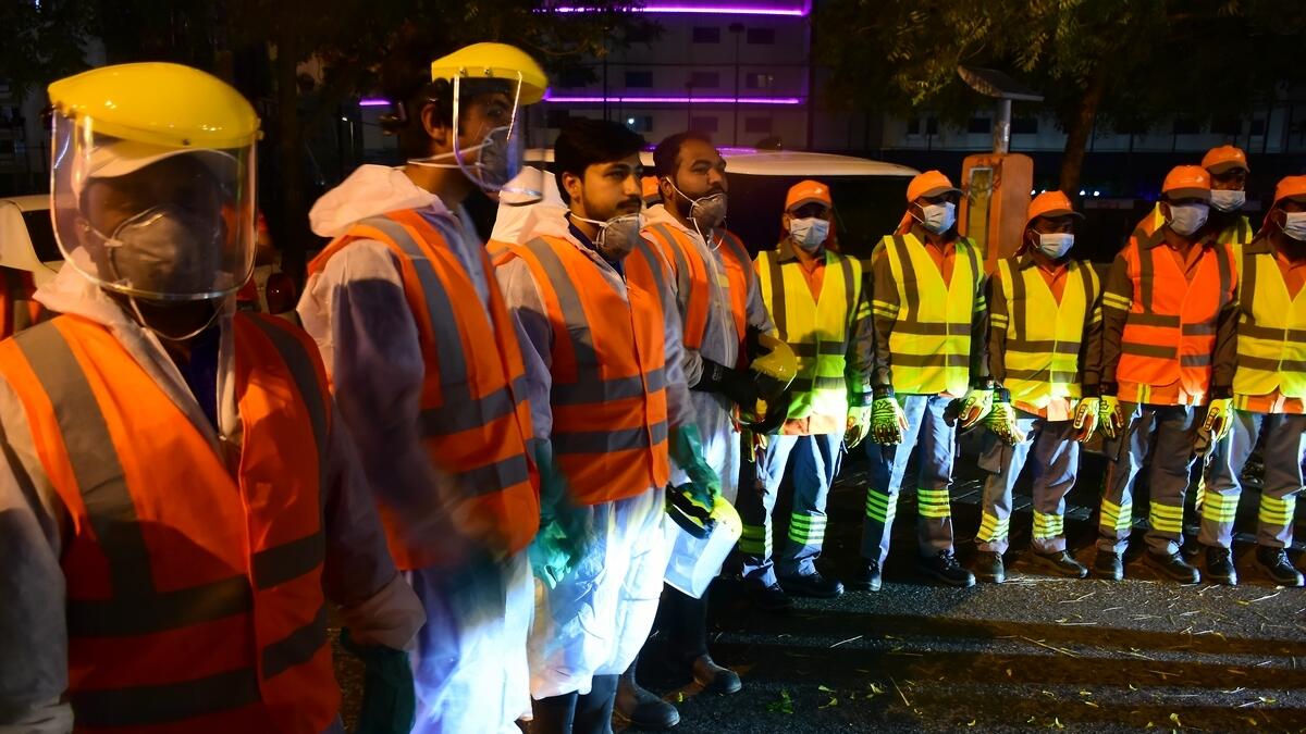 A massive cleaning and sterilization of Dubai streets were carried out in the wee hours of Saturday as precautionary measure against the spread of coronavirus