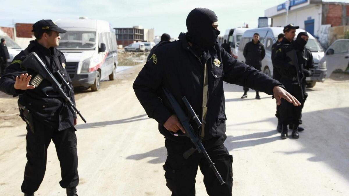 Nine police killed in attack in Tunisia near Algeria border