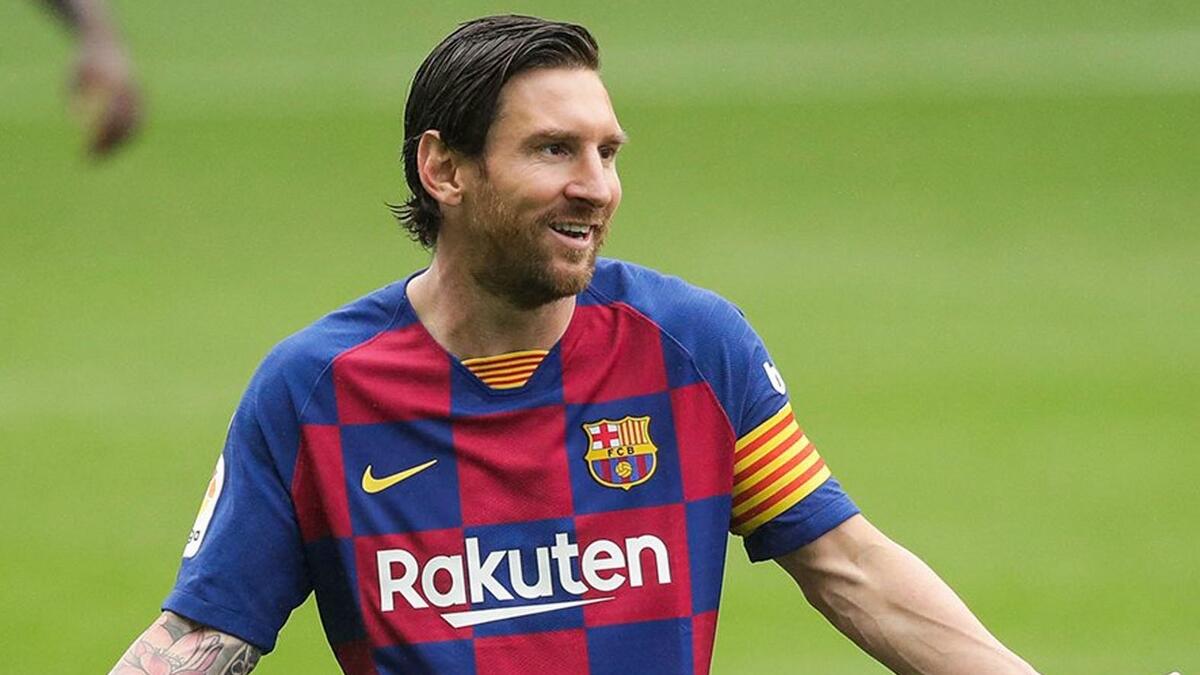 La Liga released a statement on Sunday saying Messi's contract was still valid
